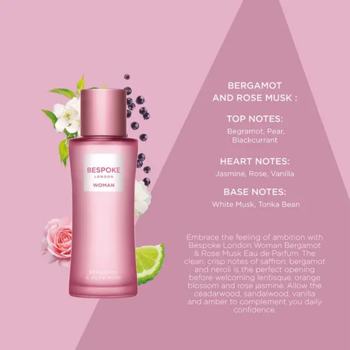 Օծանելիք Bespoke Bergamot & Rose Musk 100 մլ - Image 3