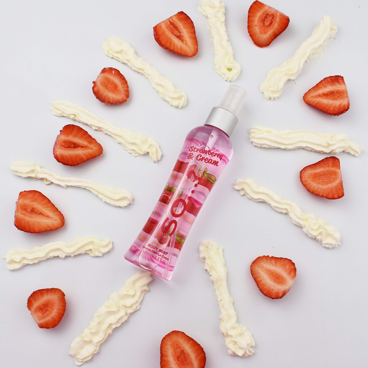 Մարմնի սփրեյ So...? Strawberry & Cream 100 մլ - Image 3