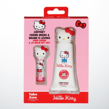 Հավաքածու ձեռքի կրեմ և շուրթերի բալզամ Hello Kitty