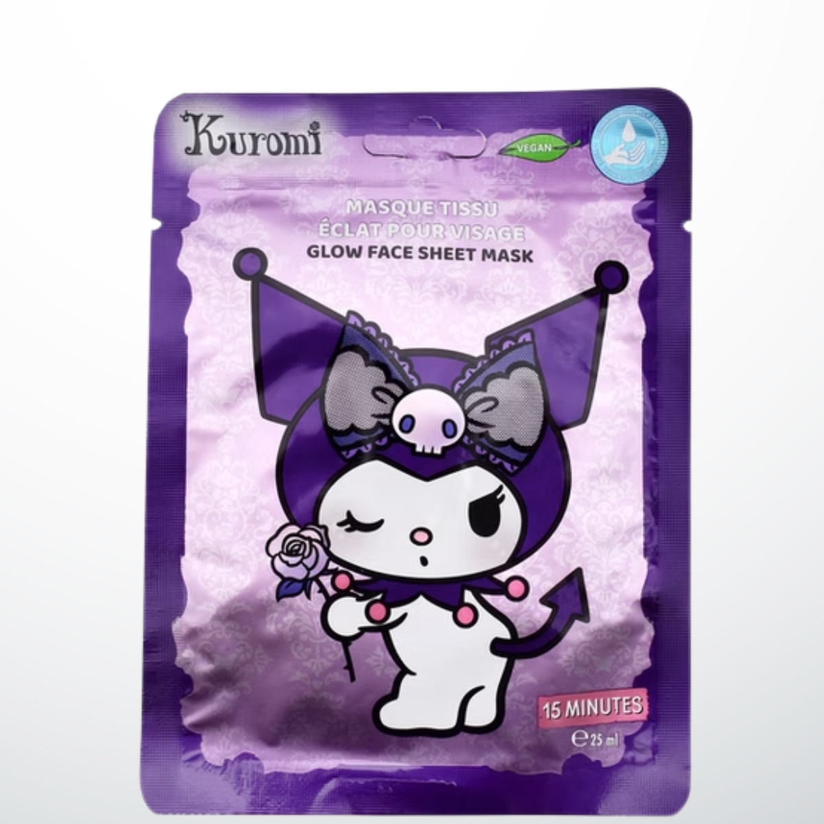 Դեմքին փայլ հաղորդող դիմակ Kuromi