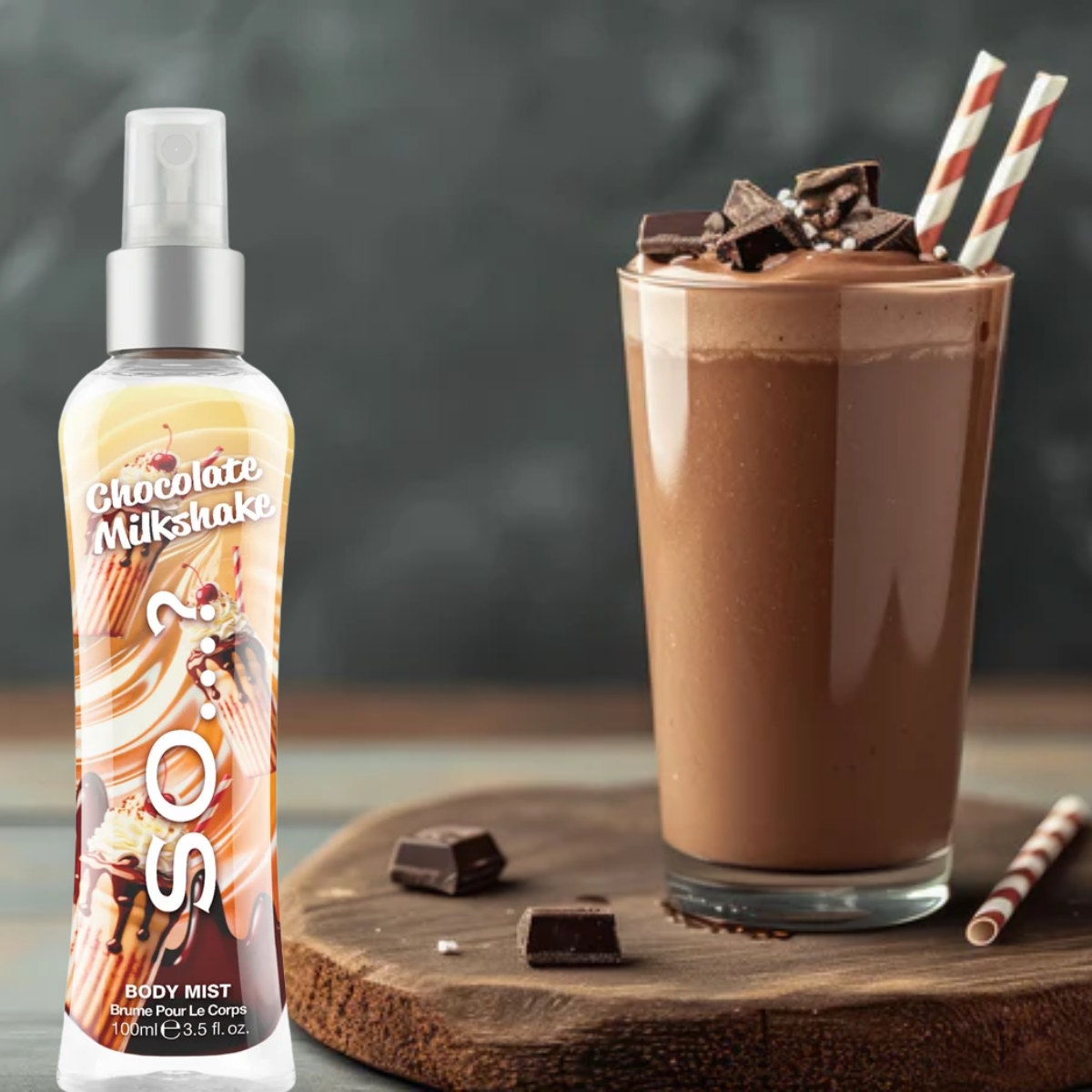 Մարմնի սփրեյ So...? Chocolate milkshake 100 մլ - Image 4