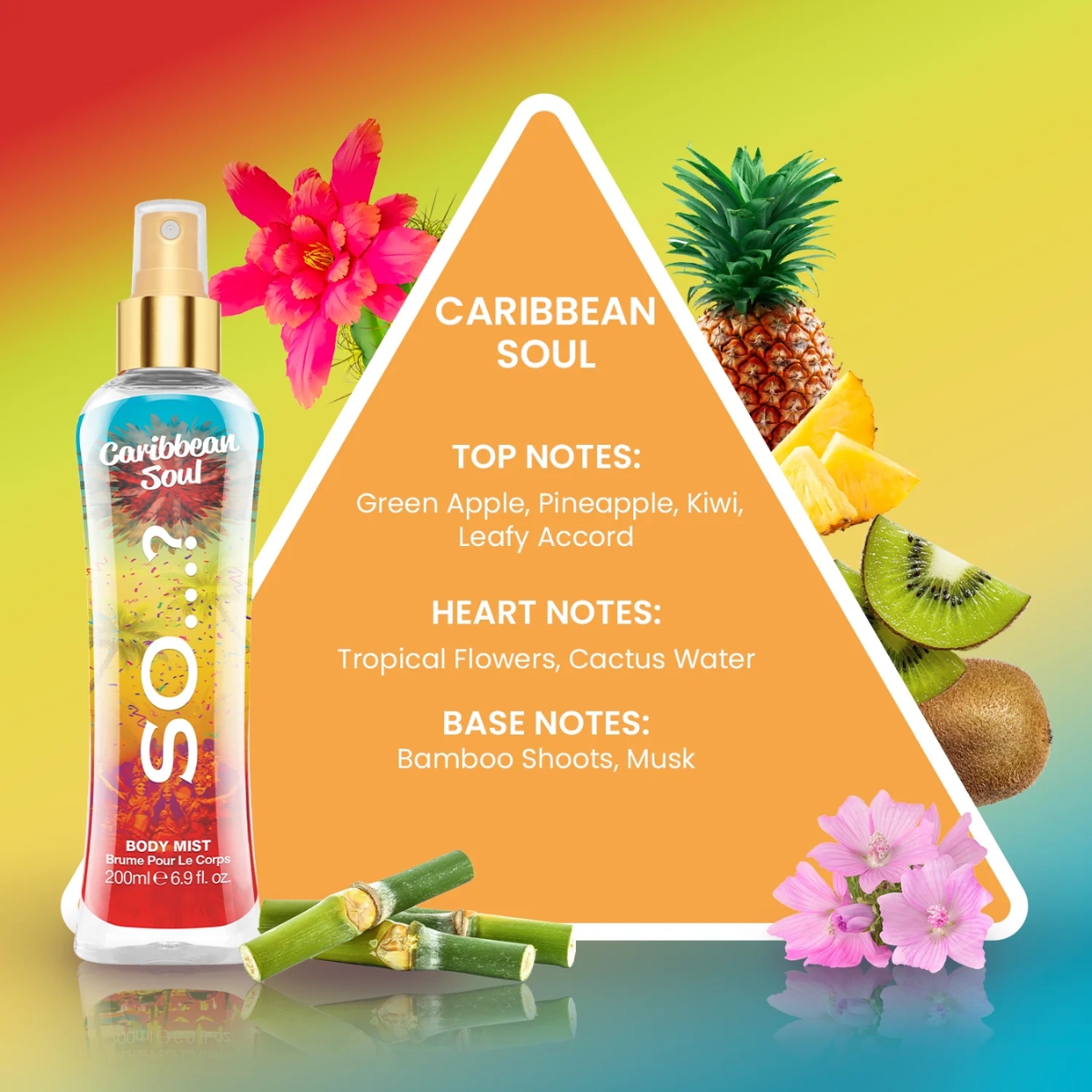 Մարմնի սփրեյ So...? Caribbean Soul 200 մլ - Image 2