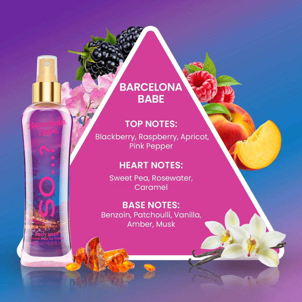 Մարմնի սփրեյ So...? Barcelona Bebe 200 մլ - Image 2