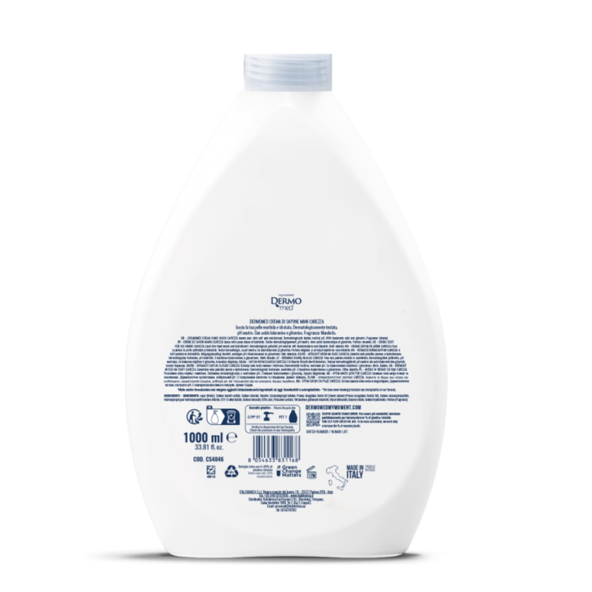 Ձեռքի հեղուկ օճառ Carezza, 1000 մլ refill - Image 2