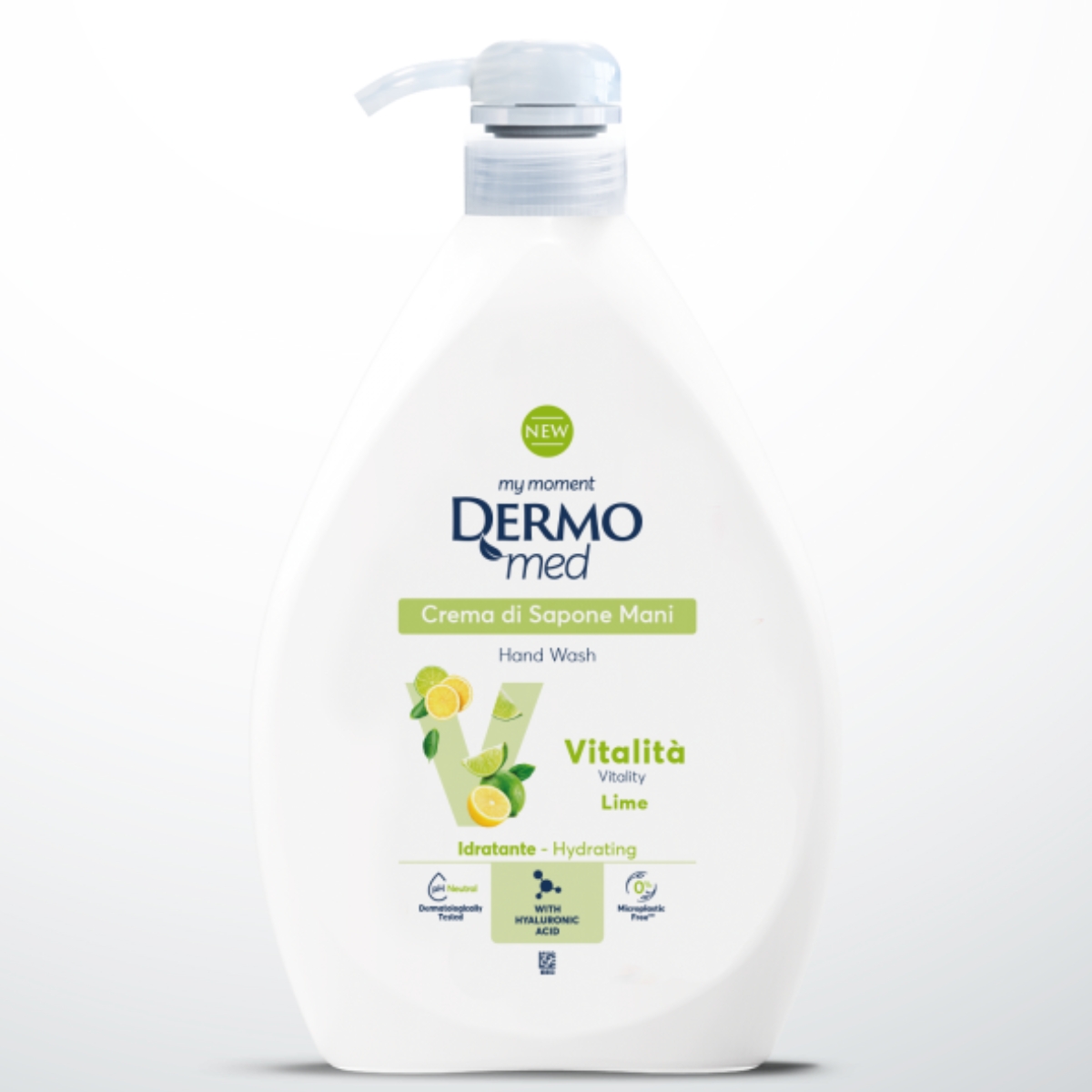 Ձեռքի հեղուկ օճառ Vitalita Lime, 600 մլ