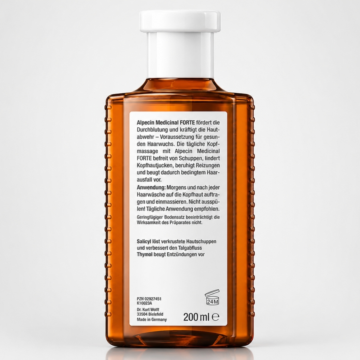 Յուղոտ մազերի, թեփի դեմ տոնիկ Forte 200 մլ - Image 2