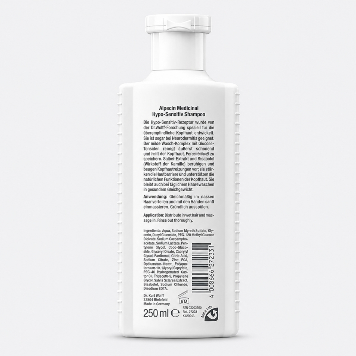 Թեփի դեմ շամպուն Hypo-Sensitive 250 մլ - Image 3