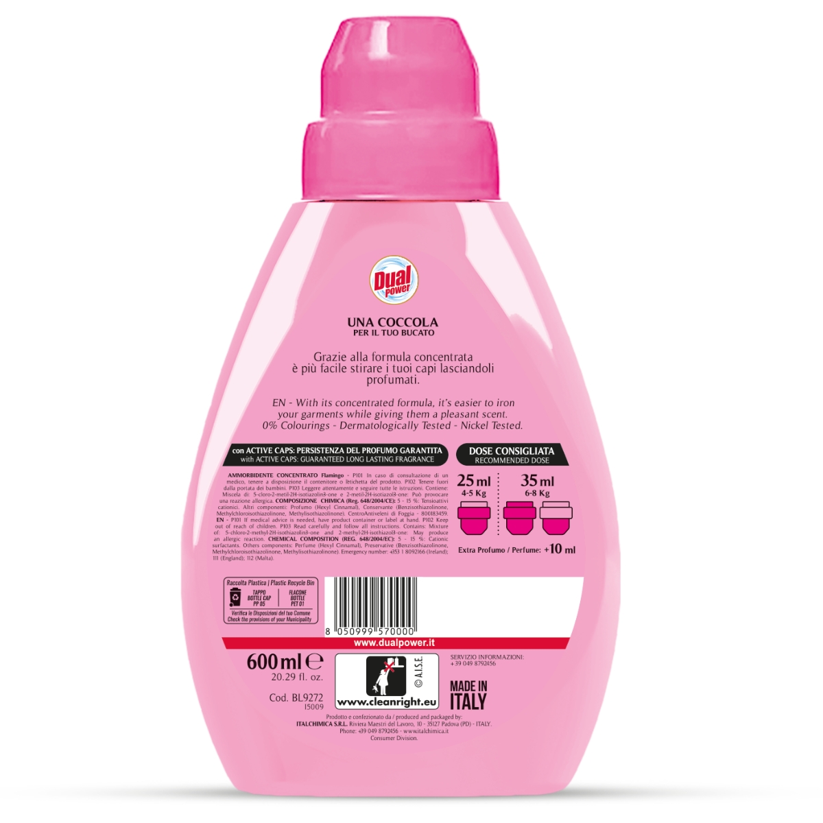 Լվացքի փափկեցուցիչ Flamingo, 600 մլ - Image 2